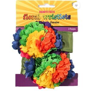 Groovy 60s Flower Wristlets